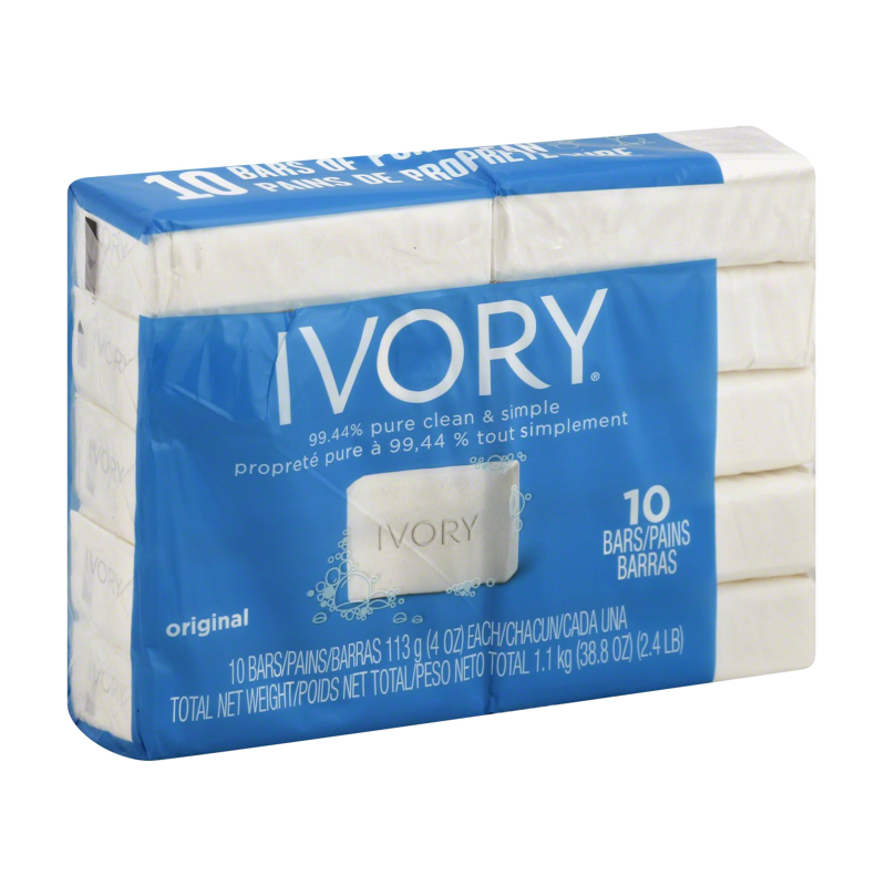 Ivory Soap Bar - ICS Clean Supplies